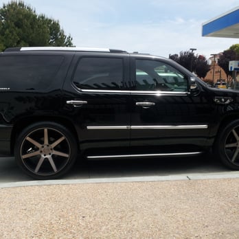 Younik Auto Detailing - A Customer's from California Wheels with 24" Wheels with Blacked Out Tail and 3rd Brake Lights - Auto Detailing Near Me - Campbell, California Younik Auto Detailing - A Customer's from California Wheels with 24" Wheels with Blacked Out Tail and 3rd Brake Lights - Auto Detailing Near Me - Campbell, California