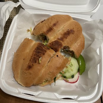 Taqueria Cruz - Torta - Food Trucks Near Me - Durham, North Carolina Taqueria Cruz - Torta - Food Trucks Near Me - Durham, North Carolina