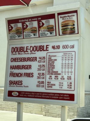 Menu photo 3 In-N-Out Burger Brea, CA