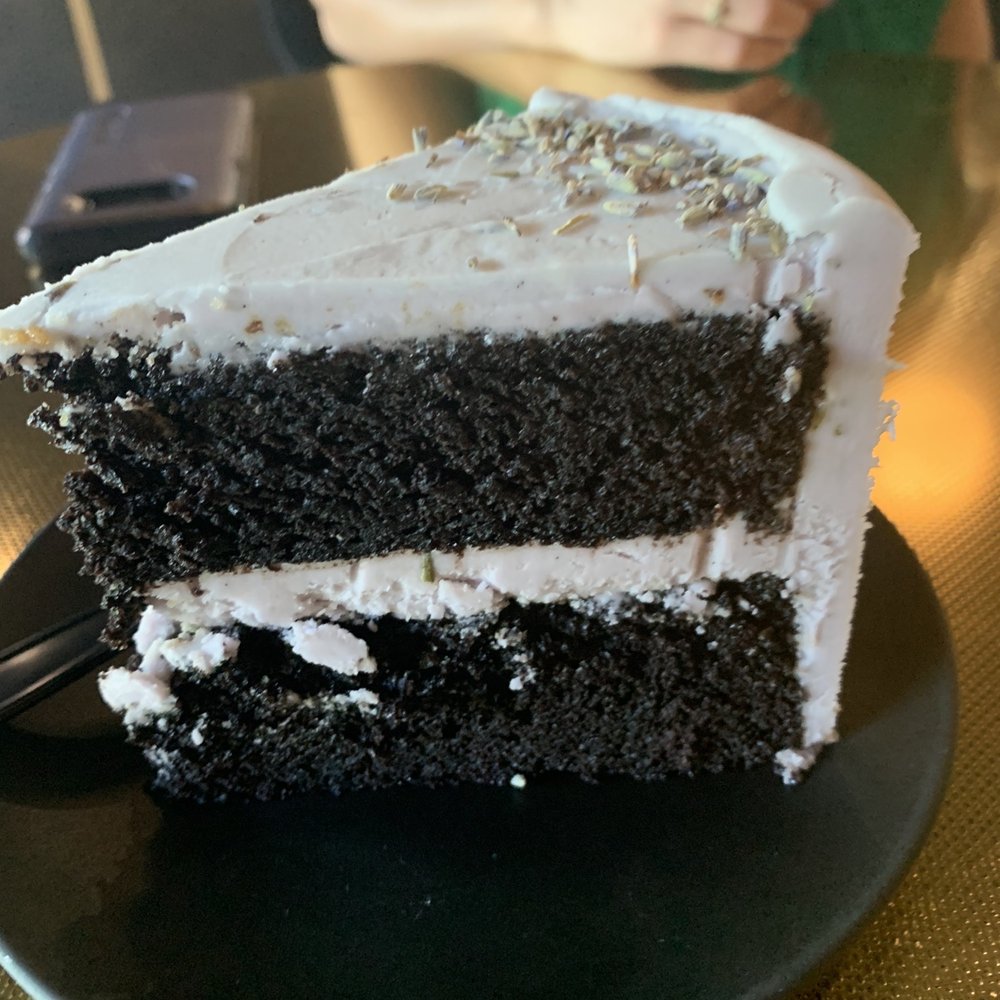 Dark Hall Coffee - Lavender blackout cake - Coffee & Tea Near Me - Phoenix, Arizona Dark Hall Coffee - Lavender blackout cake - Coffee & Tea Near Me - Phoenix, Arizona