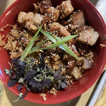 Broad Leaf Brewery & Spirits - Pork belly bowl - Beer Bar Near Me - Kentwood, Michigan