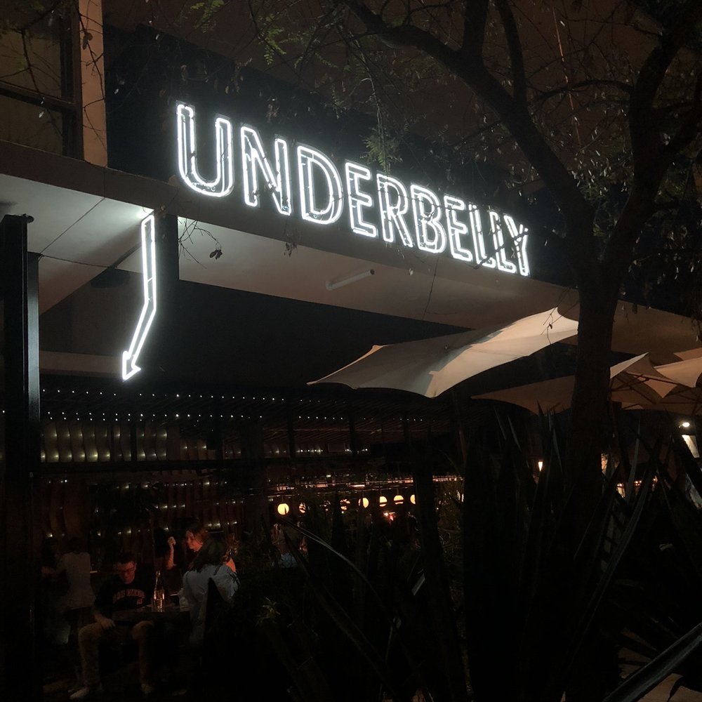 Underbelly - Front of the store at night - Ramen Near Me - San Diego, California Underbelly - Front of the store at night - Ramen Near Me - San Diego, California
