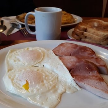 The Country Bear - Eggs over easy with country ham and toast - Bakeries Near Me - Wilmington, New York The Country Bear - Eggs over easy with country ham and toast - Bakeries Near Me - Wilmington, New York