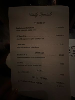 Menu photo 3 The Barn Steakhouse Evanston, IL Menu photo 3 The Barn Steakhouse Evanston, IL