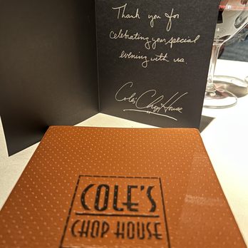 Cole's Chop House - Steakhouses Near Me - Napa, California