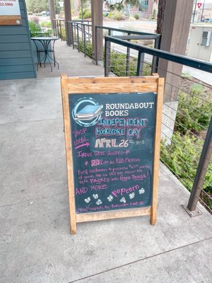 Menu photo 1 Roundabout Books Bend, OR
