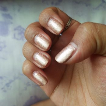 Just Nails Salon - Color 99 i think! Taken 2 weeks after the actual manicure so it is a little grown out. - Nail Salons Near Me - East Windsor, New Jersey