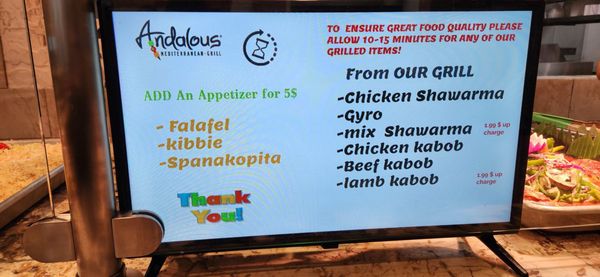 Andalous Mediterranean Grill by null