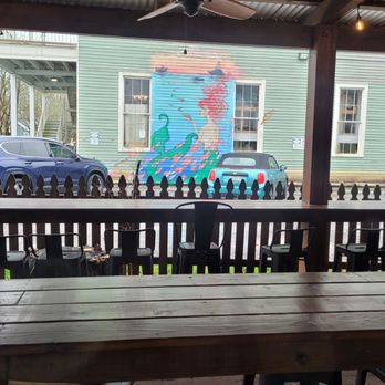 Mockingbird Cafe - View outside - Cafes Near Me - Bay Saint Louis, Mississippi