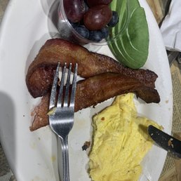Egg and Bacon Plate