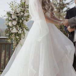 Madeleine's Bridal Boutique - Side view of my lost wedding skirt