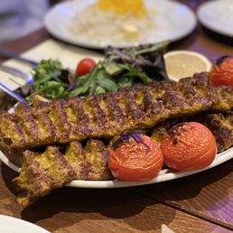 Mixed grill menu.