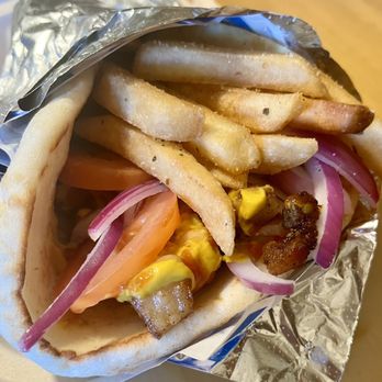 Hellenic Kitchen  - Greek Style Pork Gyros - Greek Near Me - Cumberland , Maine