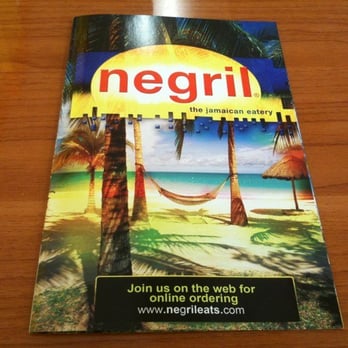 Negril - Mitchellville - Menu Cover - Caribbean Near Me - Bowie, Maryland