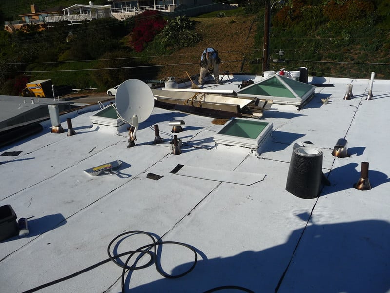 Slide of Permanent Roof