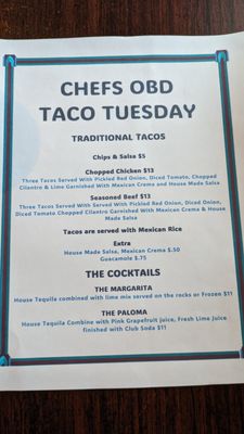 Menu photo 4 Chefs Obd Warwick, RI