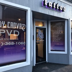 Body Canvas Tattoo Shop & Art Gallery - Located conveniently on Federal Hill.  148 Atwells Avenue, Providence, RI 02903.