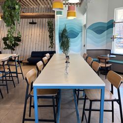 Ola Juice Bar - Seating area
