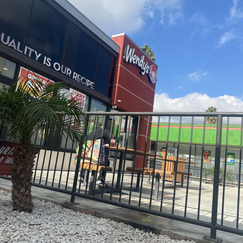 Wendy's - Outdoor seating - Burgers Near Me - Los Angeles, California