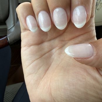 Lina Nails - White on white French, using the dip powder. - Nail Salons Near Me - Delray Beach, Florida Lina Nails - White on white French, using the dip powder. - Nail Salons Near Me - Delray Beach, Florida
