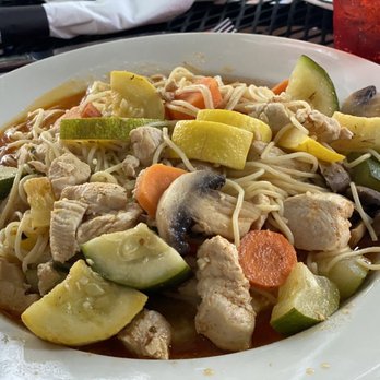 Ragin Cajun - Garlic Chicken Angel Hair - I would pass on this... bland and chicken was a bit tough - Cajun/Creole Near Me - Belmar, New Jersey