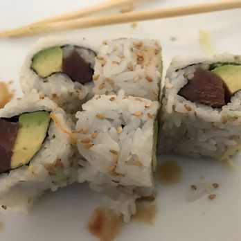 Yummy Sushi - Tuna was more of a brownish color so I didn't eat it - Japanese Near Me - Ewing, New Jersey Yummy Sushi - Tuna was more of a brownish color so I didn't eat it - Japanese Near Me - Ewing, New Jersey