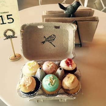 Bird Bakery - The cutest mini cupcakes in an egg carton! - Desserts Near Me - San Antonio, Texas