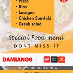 Damianos Pizza - Greek food, pizza & pasta