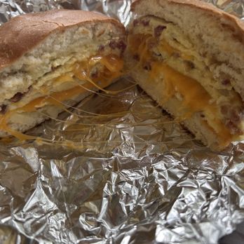 Passion Bakery Cafe - Paniolo Breakfast Sandwich - Bakeries Near Me - Kapaa, Hawaii