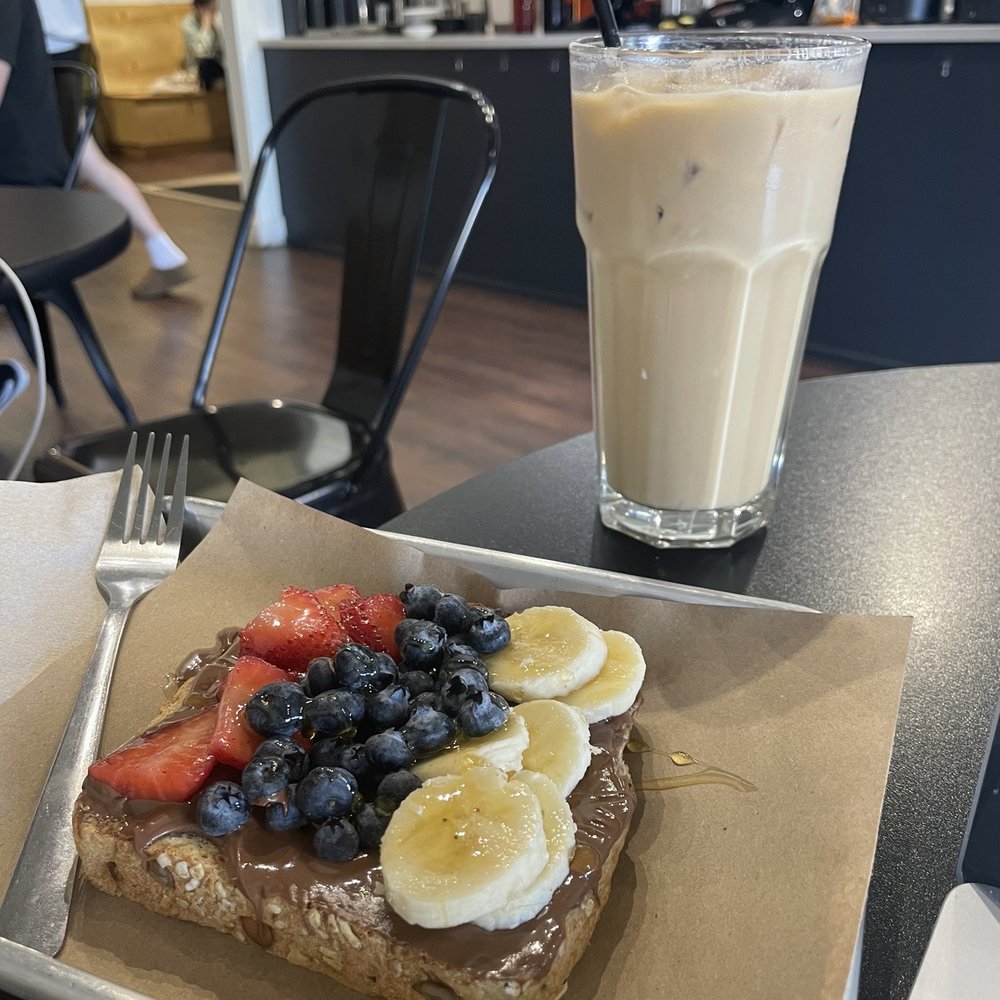 Lemma Coffee Co - Iced coffee with trifecta toast - Coffee & Tea Near Me - Carrollton, Texas Lemma Coffee Co - Iced coffee with trifecta toast - Coffee & Tea Near Me - Carrollton, Texas