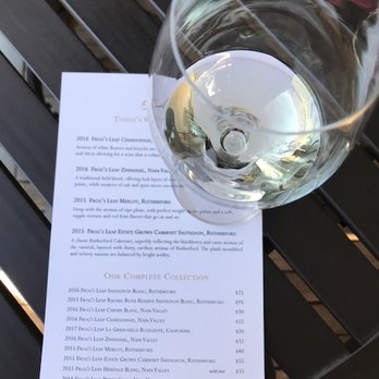 Frog's Leap Winery - Let the tasting begin! - Wineries Near Me - Rutherford, California Frog's Leap Winery - Let the tasting begin! - Wineries Near Me - Rutherford, California