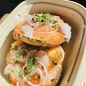 Loveski - Everything bagel with lox. Very fresh and delicious - Delis Near Me - Larkspur, California Loveski - Everything bagel with lox. Very fresh and delicious - Delis Near Me - Larkspur, California