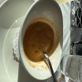 Chart House - Lobster Bisque Soup We devoured everything else before we took photos - Seafood Near Me - Newport, Kentucky