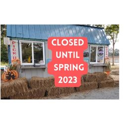 November 20, 2022 was our last day for the year. We will reopen in the Spring.