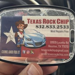 Texas Rock Chip - Business card