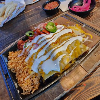 Nacho Daddy - Filet Grilled Sirloin Enchiladas - New American Near Me - Las Vegas, Nevada Nacho Daddy - Filet Grilled Sirloin Enchiladas - New American Near Me - Las Vegas, Nevada
