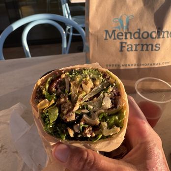 Mendocino Farms - Baja Green Goddess Wrap - Sandwiches Near Me - Costa Mesa, California Mendocino Farms - Baja Green Goddess Wrap - Sandwiches Near Me - Costa Mesa, California