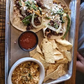 Marty B's - Brisket Taco plate - Tex-Mex Near Me - Bartonville, Texas