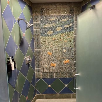 The Lodge at Bodega Bay - Outside(ish) shower near pool - so cute! - Hotels Near Me - Bodega Bay, California