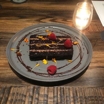 Warehouse 72 - CHOCOLATE HAZELNUT TORTE - New American Near Me - Houston, Texas Warehouse 72 - CHOCOLATE HAZELNUT TORTE - New American Near Me - Houston, Texas