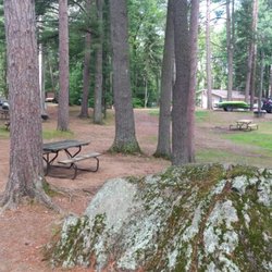 Lake George Campsite - Piney camp area site 24