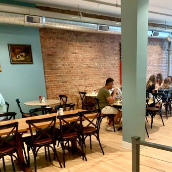 Rutherford Pancake House - Room on the right has many long tables fir bigger groups. - Breakfast & Brunch Near Me - Rutherford, New Jersey Rutherford Pancake House - Room on the right has many long tables fir bigger groups. - Breakfast & Brunch Near Me - Rutherford, New Jersey