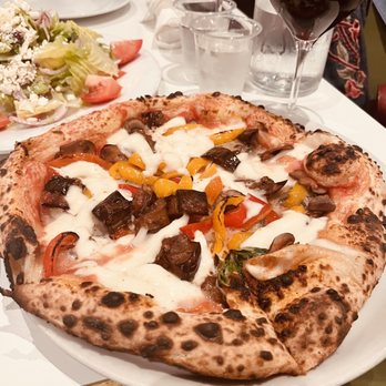 Bottega Italia - Eggplant, peppers, & fresh basil artisan pizza - Pizza Near Me - Temecula, California Bottega Italia - Eggplant, peppers, & fresh basil artisan pizza - Pizza Near Me - Temecula, California