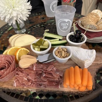 Bin 39 - Meat & Cheese platter (not the deluxe) - Wine Bars Near Me - St. Augustine, Florida