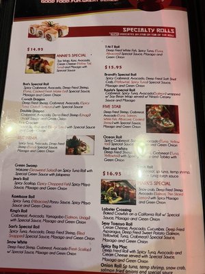 Menu photo 3 Ninja Sushi Sacramento, CA Menu photo 3 Ninja Sushi Sacramento, CA