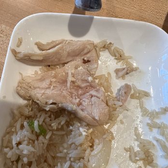 Luck Gai Cafe - Raw chicken on fried rice - Chicken Shop Near Me - Anaheim, California