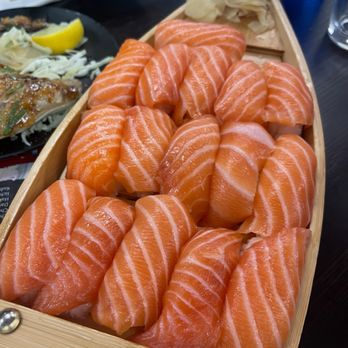 Ahi & Vegetable - Kapalama - Salmon nigiri - Japanese Near Me - Honolulu, Hawaii Ahi & Vegetable - Kapalama - Salmon nigiri - Japanese Near Me - Honolulu, Hawaii