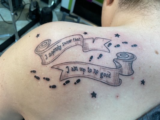 up to no good tattoo