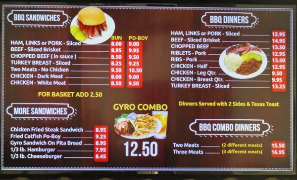 Menu photo 3 Old Hickory Inn Barbeque Houston, TX Menu photo 3 Old Hickory Inn Barbeque Houston, TX