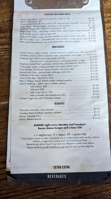 Menu photo 1 The Belfry Kansas City, MO Menu photo 1 The Belfry Kansas City, MO